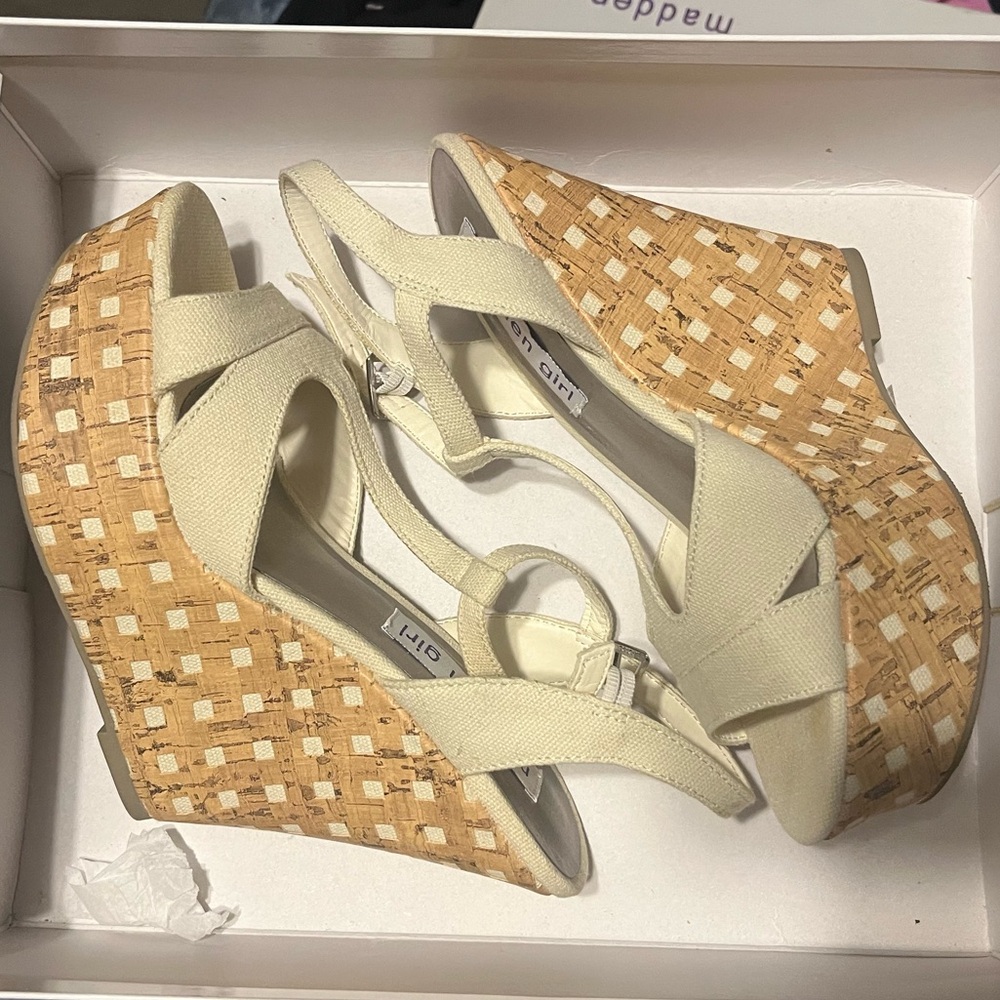 Madden Girl tall wedges